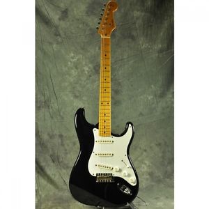 FENDER JAPAN ST54-80AM Black Maple fingerboard Stratocaster Used Electric Guitar