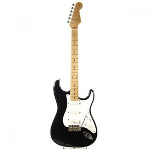 Fender Japan ST54-95LS Black Gold Race sensor Stratocaster Used Electric Guitar