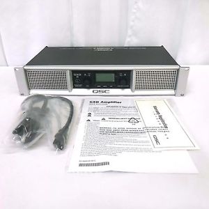 QSC GXD8 Amplifier with Signal Processing GXD 8 Amp with 4500 Watts Power MINT