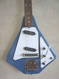 Jolana Star IX - E-Gitarre - Nitro Blue - RARE 70's Show Guitar - Made in CZ