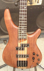 IBANEZ SR750 NTF 4 STRING ELECTRIC BASS NATURAL FLAT