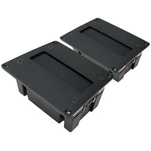 Pair Beyma TPL-150/Black Pleated Diaphragm HF Tweeter 6.3"x5.12" 99 dB 160W