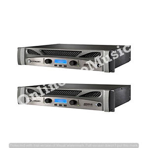 (2) Crown XTI 4002 Series 2 Channel 1600W Stereo Amplifier