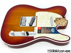 American Fender ELITE Tele BODY+ HARDWARE USA Telecaster USA Cherryburst Ash