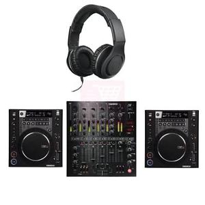 Reloop DJ Pkg Bundle w/ RMX 40 DSP Blackfire DJ Mixer & 2 x RMP2 MK2 CD Players