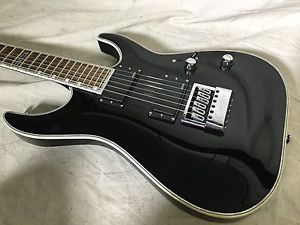 ESP LTD MH-1000 DELUXE EVERTUNE BLACK NEW OLD STOCK 2015 EVER TUNE
