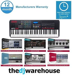 Akai MPK 261 MIDI USB 61 Key Controller Keyboard MPK261 + MPC Pads +Ableton Lite