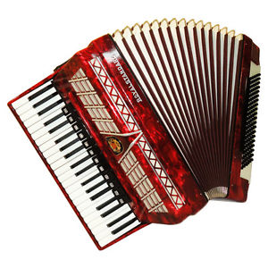 Royal Standard, 120 Bass, 16 Registers, Case, German Piano Accordion, 518