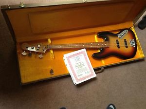 BASS CENTRE CA... JACO PASTORIUS FENDER #1 Of 100 CUSTOM SHOP FRETLESS BASS
