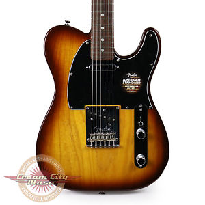 Brand New Fender LTD American Standard Telecaster Figured Neck in Cognac Burst