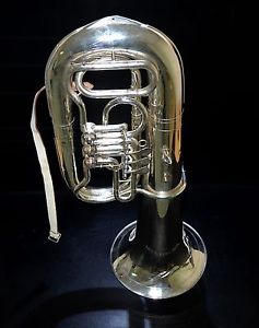 Vintage Rare/TOP Rotary Valve Tuba Schenkelaars&Org. CASE+Mouthpiece~Netherlands