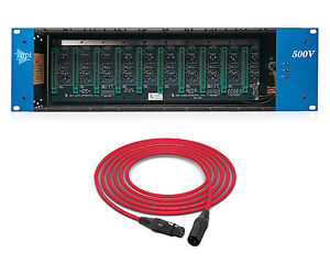 API Audio 500PVR | 10 Slot Rack with Power Supply | Pro Audio LA