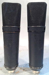 2 Stück NEUMANN U89i P48 Seriennummer 9494+9498