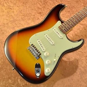 Free Shipping Used Fender American Vintage Series 59 Stratocaster 3ColorSunburst