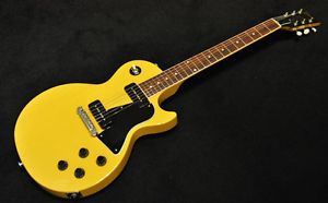 2014 Gibson Les Paul Junior Special Gross Yellow Electric Guitar w/Gibson GigBag
