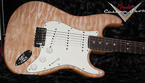 2016 Fender Deluxe Custom Shop Stratocaster AAAA Quilt/Birsdeye Natural Rosewood