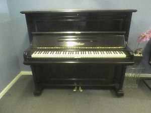 Reconditioned, Black,  "Bluthner",Piano. CAN DELIVER.