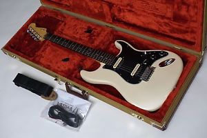 2014 Fender Stratocaster Deluxe HH Pearl White Seymour Duncan JB/Jazz Humbuckers