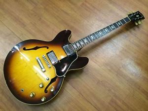 Free Shipping Vintage Gibson ES-335 w/ Stinger Head Back Vintage 1966 Guitar