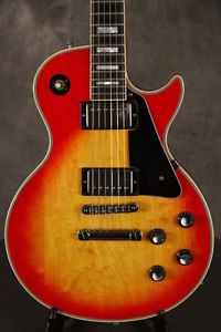 original 1978 Gibson Les Paul Custom CHERRY SUNBURST!!! CLEAN!!! chrome hardware