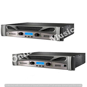(2) Crown XTI 2002 Series 2 Channel 1000W Stereo Amplifier