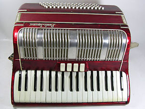 AKKORDEON ACCORDION  PAOLO SOPRANI 80 BASS FISARMONICA ACCORDION