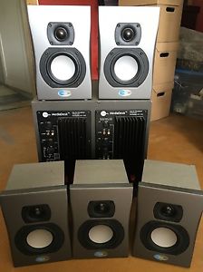 Blue Sky Media Desk 5.1 Surround Monitor Studio Speaker Set Aktiv Stereo 2.1