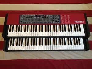 NORD C1 combo organ with Black Sides!! And Road Ready Case!! Make Me An Offer!!