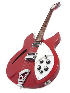 2012 Rickenbacker 330 Ruby Red Electric Semi-Acoustic Guitar Original Hard Case
