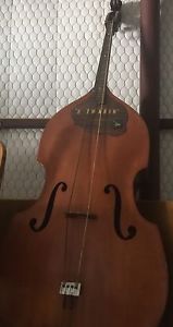 Rare Vintage 1947 Ivan Hlad Standup Bass Violin. Serial# 4708