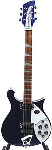 Rickenbacker 620 Electric Guitar w/ Hard Shell Case - Midnight Blue 620MID