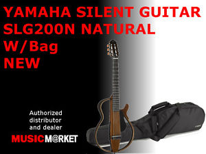 YAMAHA SILENT GUITAR SLG200N NATURAL W/Bag NEW