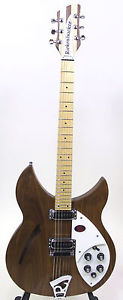 Rickenbacker 330 Semi-Acoustic Guitar w/ Hard Shell Case - WALNUT 330W