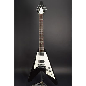 Gibson USA Flying V 67 MOD Ebony Electric Guitar w/HardCase From Japan Used#G508