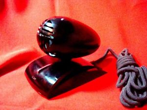 VINTAGE 1940´s  RARE GIO PONTI BY DUCATI STREAMLINED ART DECO  MICROPHONE DESIGN