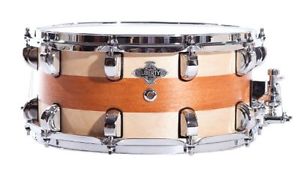 NEW Liberty Drums Inlay Series 14" Snare Drum - Natural