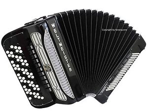 Akkordeon Knopfgriff Weltmeister Supita, B Griff ,generalüberholt,klasse Zustand