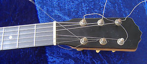 Guitar Banjo 6-String Vega Little Wonder "Big Pot" Open Back Vinage & Original