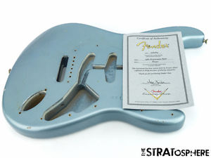 Fender Custom Shop 1960 Relic Stratocaster BODY USA Strat 60 Ice Blue Metallic