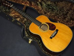 Martin OM-28V Natural w/hard case Free shipping Guiter Bass From JAPAN #X441
