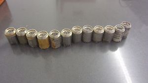 Lot of 12 AKG Silver CK1 Condenser Microphone Capsule for C451E - CK-1 Mic