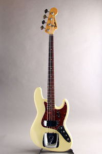 Fender CS 1964 Jazz Bass NOS Olympic White,2001, VG Condition Bass Guitar w/HC
