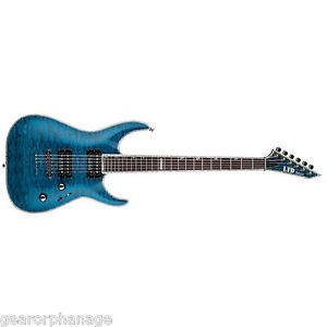 ESP LTD MH-1000NT See Thru Blue STB *New* Electric Guitar MH1000