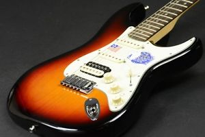 Fender American Deluxe Stratocaster HSS 3Color Sunburst Electric Free Shipping