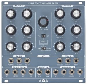 AQA Elektrix Eurorack Dual State VCF Module
