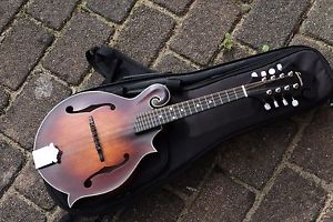 NEU Eastman MD315 F-Style Mandoline Bluegrass Folk vollmassiv mit Gigbag