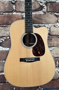 2012 Martin DCPA4 Rosewood Acoustic Electric Guitar Fishman F1 w/OHSC