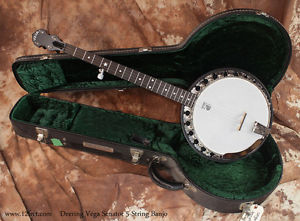Vega Bluegrass Senator Deering banjo: New-full warranty. Free shipping