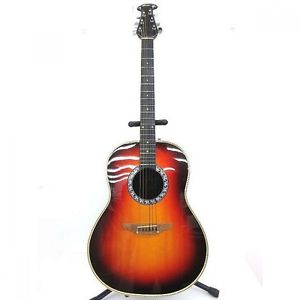 OVATION 1132-1  0702 Brown  w/hard case Free shipping Guiter From JAPAN #P87