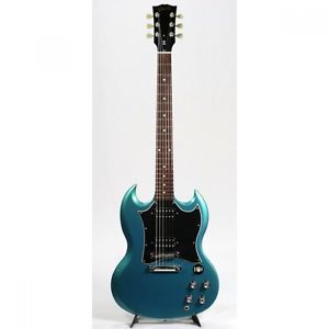 Gibson SG Special Blue Teal Flip Flop Mahogany Body Used Electric Guitar Japan